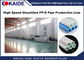 Linha de produção de alta velocidade 28m/Min da tubulação da fibra de vidro PPR para o tamanho da tubulação do diâmetro 20-63mm